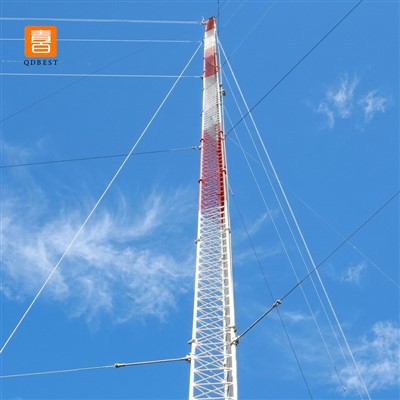 60M stolp z anteno in mikrovalovno žico